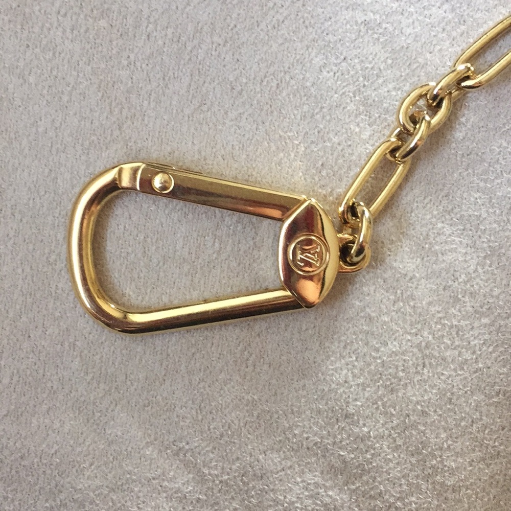 Louis Vuitton Pochette Cles In Vernis Blanc Corail - Picture 3 of 8